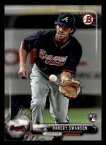 2017 Bowman Base Set #57 Dansby Swanson