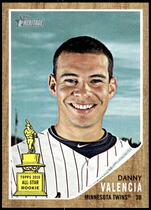 2011 Topps Heritage #283 Danny Valencia