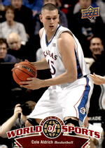 2010 Upper Deck World of Sports #56 Cole Aldrich