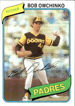 1980 Topps Base Set #79 Bob Owchinko