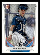 2014 Bowman Draft Top Prospects #TP-55 Luis Torrens
