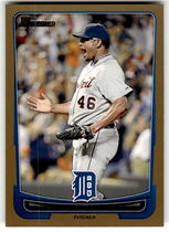 2012 Bowman Base Set #50 Jose Valverde