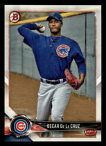 2018 Bowman Prospects #BP59 Oscar De La Cruz