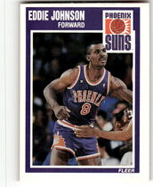 1989 Fleer Base Set #122 Eddie Johnson