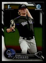 2016 Bowman Chrome Prospects #BCP158 Sam Howard