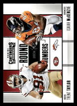 2017 Panini Contenders Round Numbers #RN-19 Isaiah Mckenzie|Trent Taylor