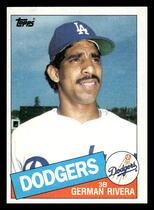 1985 Topps Base Set #626 German Rivera