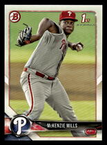 2018 Bowman Prospects #BP87 Mckenzie Mills