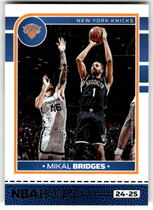2024 Panini NBA Hoops #203 Mikal Bridges