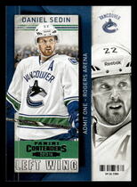 2013 Panini Contenders #48 Daniel Sedin