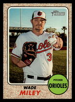 2017 Topps Heritage High Number #512 Wade Miley