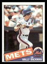 1985 Topps Base Set #677 Wally Backman