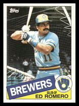 1985 Topps Base Set #498 Ed Romero