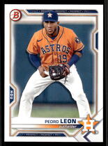 2021 Bowman Draft #BD-92 Pedro Leon