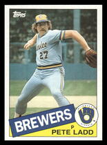 1985 Topps Base Set #471 Pete Ladd