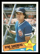 1985 Topps Base Set #713 Ryne Sandberg