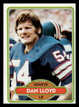 1980 Topps Base Set #271 Dan Lloyd