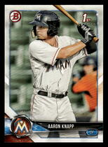 2018 Bowman Prospects #BP5 Aaron Knapp