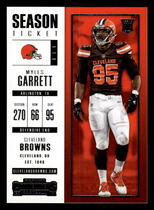2017 Panini Contenders #44 Myles Garrett