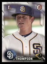 2016 Bowman Draft Picks and Prospects #BD-27 Mason Thompson