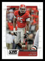 2019 Score Base Set #373 Dandre Walker