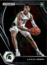 2021 Panini Prizm Draft Picks #48 Aaron Henry