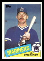1985 Topps Base Set #582 Ken Phelps