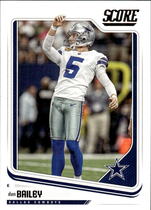 2018 Score Base Set #90 Dan Bailey