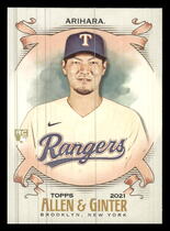 2021 Topps Allen & Ginter #202 Kohei Arihara