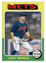 2024 Topps Heritage #373 Joey Wendle