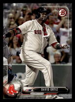 2017 Bowman Base Set #52 David Ortiz