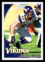 2010 Topps Base Set #243 Jared Allen