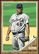 2011 Topps Heritage #196 Jose Valverde