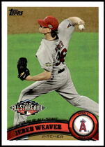 2011 Topps Update #US50A Jered Weaver
