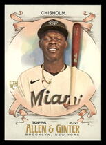 2021 Topps Allen & Ginter #231 Jazz Chisholm