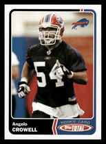 2003 Topps Total #485 Angelo Crowell