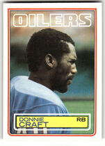 1983 Topps Base Set #276 Donnie Craft