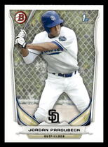 2014 Bowman Prospects #BP58 Jordan Paroubeck