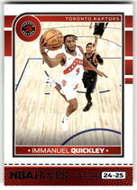 2024 Panini NBA Hoops #123 Immanuel Quickley