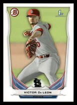 2014 Bowman Prospects #BP101 Victor De Leon