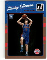 2016 Donruss Base Set #165 Henry Ellenson