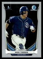 2014 Bowman Chrome Draft #CDP112 Nick Torres