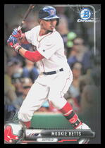 2017 Bowman Chrome #63 Mookie Betts