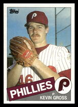 1985 Topps Base Set #584 Kevin Gross