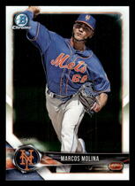2018 Bowman Chrome Prospects #BCP35 Marcos Molina