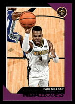 2018 Panini NBA Hoops Purple #42 Paul Millsap