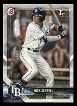 2018 Bowman Draft #BD-44 Nick Schnell