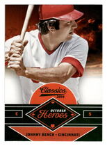 2014 Panini Classics October Heroes #15 Johnny Bench