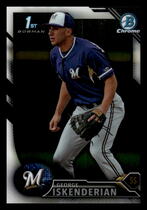 2016 Bowman Chrome Prospects #BCP187 George Iskenderian