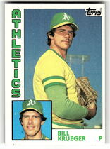 1984 Topps Base Set #178 Bill Krueger